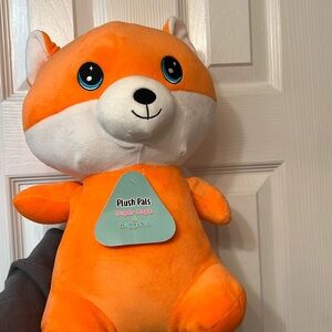 Orange fox plush